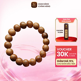 Vòng Trầm Hương 14 ly – 15 Hạt – Cao Cấp | Bảo Trầm – Trầm Tự Nhiên 100% – Hương Trầm Dịu Nhẹ – Phong Thủy Hộ Thân