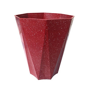 Chậu kim cương tám cạnh giả đá 25cm x 30cm