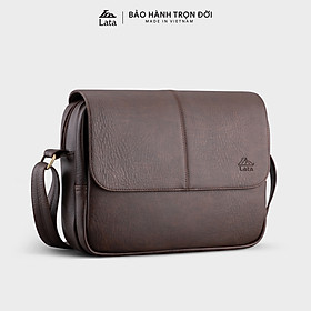 Túi Lata ( Thời trang nam công sở cỡ trung - Túi đeo chéo da TN27 )