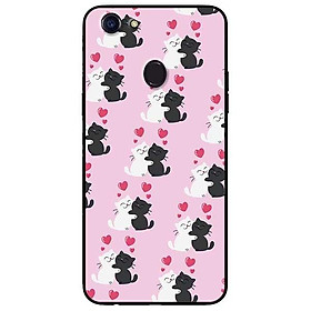 Ốp lưng dành cho Oppo F1s - A83 - Oppo F5 ( F5 Youth ) - F7 mẫu Mèo Yêu Nhau
