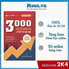 Sách ID 3000 bài tập Nâng cao luyện thi đại học môn Toán.