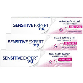 Combo 3 Kem Đánh Răng P/S Sensitive Expert Giảm Ê Buốt Chuyên Sâu (100g/tuýp)