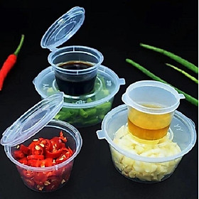 Mua Combo 100 Hũ sốt hộp đựng nước chấm 2oz có nắp