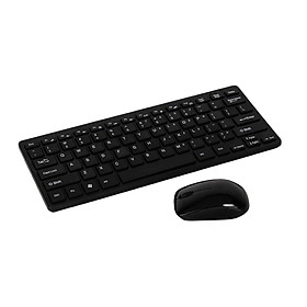Mini Keyboard and Mouse US Layout Notebook White