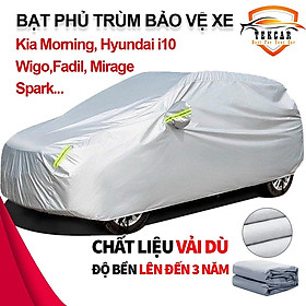 Bạt vải dù oxford bảo vệ xe ô tô từ 4- 7 chỗ phủ trùm kín cao cấp , áo trùm oto, xe bán tải, xe sedan, hatchback