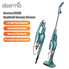 Deerma DX900 Handheld Vacuum Cleaner Strong Suction 4.5M Power Cable 1.2L Dust Cup Capacity Detachable Upright Dust