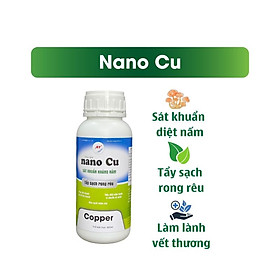 Mua Nano đồng AT sát khuẩn  diệt nấm  tẩy sạch rong rêu  rửa vườn phục hồi nhanh sau thu hoạch– AT Nano Cu 1 5 copper 500ml.