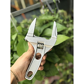 Mua Mỏ lết miệng rộng mở ống nước nhôm  mỏ lết nhôm  mỏ lết mở ống nước  mỏ lết tay ngắn vặn ống nước BUDDY BA0150 hàm mở 68mm