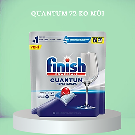 Viên rửa bát finish quantum max 72 viên 14 in 1