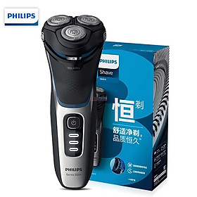 Máy cạo râu khô và ướt cao cấp thương hiệu Philips S3206/09 - Hàng Nhập Khẩu