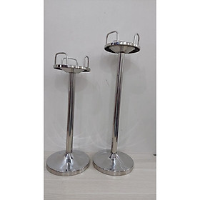 Mua Chân đế xô đá inox cao cấp có vành