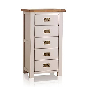 Mua Tủ 5 Ngăn Kéo Kemble Gỗ Sồi Ibie BSK5KEMO - Trắng (60 x 42 cm)