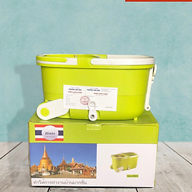 Mua Bộ cây lau nhà 360 độ công nghệ Bento dung tích 12L  có bánh xe di chuyển- chất liệu thép không rỉ  nhựa nguyên sinh