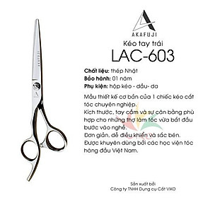 Kéo cắt tóc tay trái  LAC-603 (size 6.0 inches)