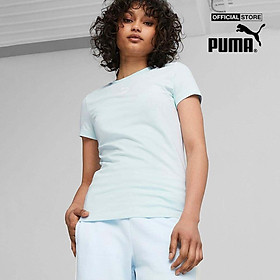 PUMA - Áo thun nữ cổ tròn tay ngắn Classics Slim 535610