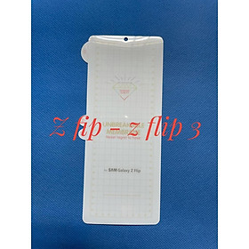 Mua Dán dẻo PPF cho Samsung Galaxy Z Flip 3 trong suốt + tặng gạt  giấy lau
