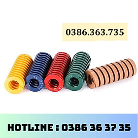Lò xo công nghiệp , lò xo nén Khuôn Lò Xo 65MN  Lò Xo Nén Màu Xanh Lá Cây Phần Cứng Dây Phẳng Lò Xo 10 12 14 16