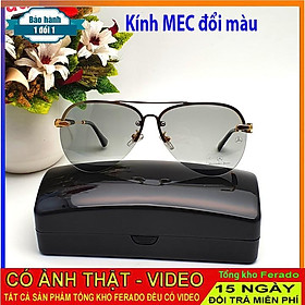 Kính mắt thời trang nam nữ tròng phân cực đổi màu - Kính tàng hình