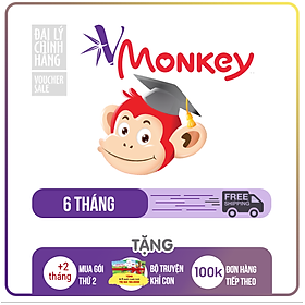 VMonkey Mã giấy - Học tiếng Việt Trọn đời, 1 năm theo Chương trình GDPT