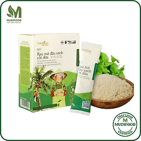 Bột Rau Má Đậu Xanh Cốt Dừa Dalahouse 200g, Thức Uống Mát Lành, Thanh Nhiệt Cơ Thể, Tốt Cho Người Tiểu Đường 