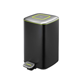 Mua Thùng rác bàn đạp hình vuông EK9388MP-12L-BL