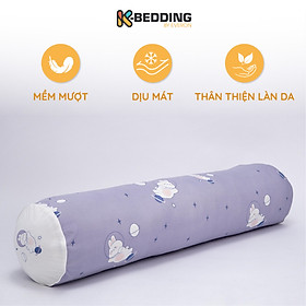 Vỏ Gối Ôm Hàn Quốc K-Bedding by Everon Cool (thun lạnh) Flex 80x100cm KCSP