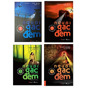 Combo 4 cuốn Người Gác Đêm ( Bộ Sách Hấp Dẫn  Của Pháp Y Tần Minh/ Tặng Kèm Móc Khóa)