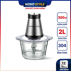 Máy Xay Thịt 2 Lưỡi Kép Nonostyle (2L) - Hàng Chính Hãng