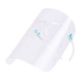 1 Pack Safety Face Shield Ati-spitting Isolation Reusable Goggle Shield Face Visor Full Face Mask Transparent Anti-Fog
