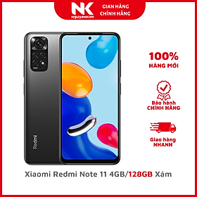 Mua Điện thoại Xiaomi Redmi Note 11 4GB/128GB Xám - Hàng Chính Hãng
