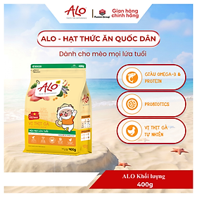 ALO - Thức ăn cho mèo mọi lứa tuổi dinh dưỡng sạch từ nguyên liệu Việt Nam