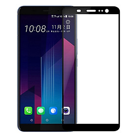 Miếng Dán Cường Lực Cho HTC U11 Plus Full Màn Hình -  Đen - Hàng Nhập Khẩu