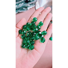 Mua 100Gram hạt cườm góc mới size 10mm làm rèm cửa  handmade  thú cưng