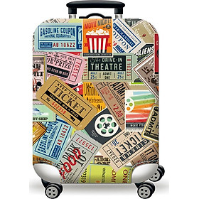 Túi bọc bảo vệ vali -Áo vỏ bọc vali - Ticket