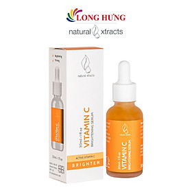 Serum dưỡng sáng Natural Xtracts Vitamin C Brightening Serum giúp đều màu da (30ml) - Hàng chính hãng