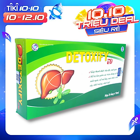 DETOXIFY - Giúp thanh nhiệt, tiêu độc, mát gan