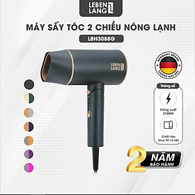 Máy sấy tóc Lebenlang LBL3088 công suất 2100W của Đức, chống xơ rối tóc bằng công nghệ ion - Hàng Chính Hãng