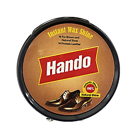 Xi khô đánh giày da, đồ da Hando 50g (Đen / Nâu)