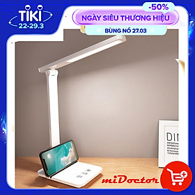 Mua Đèn Bàn Học LED USB Di Động Cao Cấp Có Thể Gập Hai Chỗ – 03 Chế Độ Ánh Sáng Vàng Bảo Vệ Mắt Chống Cận - Hàng Chính Hãng  miDoctor