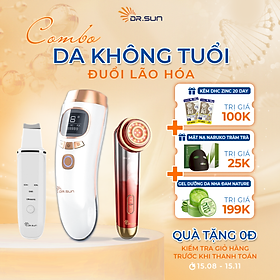 COMBO Máy triệt lông DR SUN PRO, máy nâng cơ DR SUN VENUS 5.0, máy tẩy da chết DR SUN OLYMPUS