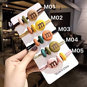 Dây cột tóc dễ thương nhiều màu sắc - Sara Accessories