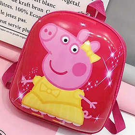 Balo hộp in hình dễ thương cho bé mẫu giáo