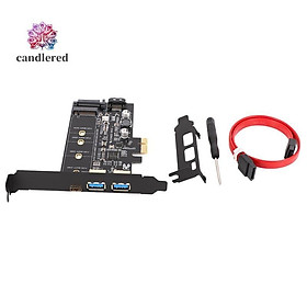JMT – 2 Adattatori USB 3.0 E Tipo C Per SSD M.2 NGFF, Supporta Chiavi B E M, Per 2230 2242 2260 2280