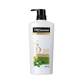 Dầu xả TRESEMME Salon Detox Cho tóc chắc khỏe bóng mượt Gừng và Trà Xanh Kem xả Giúp Detox tóc sạch sâu 620g