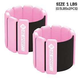 Tạ Đeo AW- 1203 (1 cặp) Tay Tạ Chân Túi Cát Đeo Cổ Tay Mắt Cá chân Chất Liệu Bột Sắt Mịn Hỗ Trợ Tập Gym