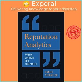 Sách - Reputation Analytics - Public Opinion for Companies by Daniel rmeier (UK edition, hardcover)
