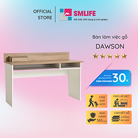 Mua Bàn Học Bằng Gỗ Kiểu Dáng Nhỏ Gọn SMLIFE Dawson