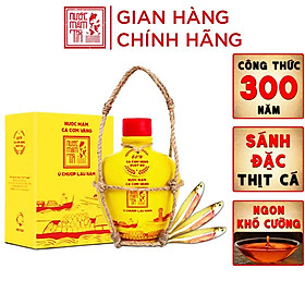 Đặc Sản Phan Thiết - Nước Mắm Tĩn Cá Cơm Vàng Ruột Đỏ Độ Đạm 60N Tự Nhiên Tĩn Gốm 250Ml Nước Mắm Rin Nguyên Chất Truyền Thống Sạch Nước Mắm Nhỉ Từ Thùng Lều Gỗ Cốt Nhĩ Đặc Biệt Cá Cơm Vàng Ruột Đỏ Muối Tinh Khiết, Sánh Đặc Thịt Cá, Không Chất Bảo Quản