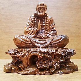 Tượng đạt ma sư tổ gỗ bách xanh