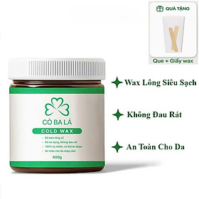 Sáp wax triệt lông shiny An Lành tặng kèm 40 giấy và que wax, sáp wax lông shiny ,wax lông Tẩy Lông - AN LÀNH 350gr